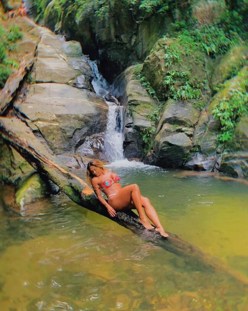 Segunda queda da Cachoeira do Horto no Jardim Botânico - Tour privativo com Allan Oliveira.